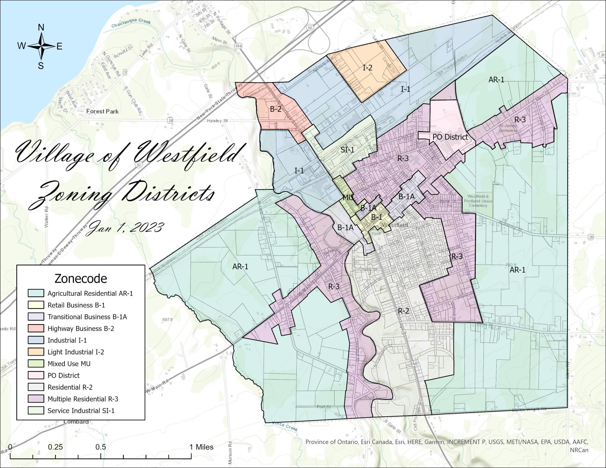 Village Zoning | Westfield New York